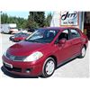 Image 1 : C1 --  2008 NISSAN VERSA S  , Red , 218947  KM's