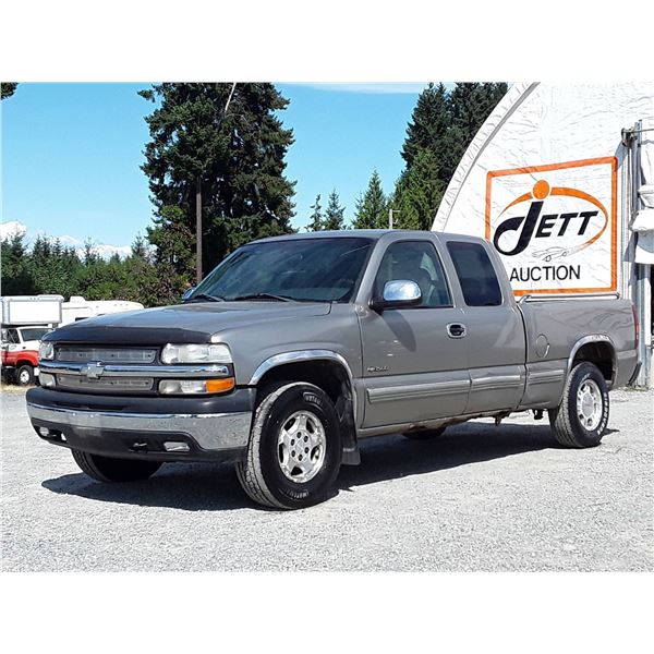 G5 --  2001 CHEVROLET SILVERADO 1500 , Grey , 219787  KM's