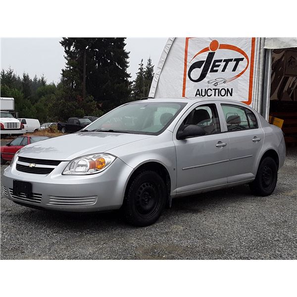 H6 --  2007 CHEVROLET COBALT LS  , Grey , 112252  KM's