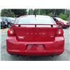 Image 5 : J2 --  2014 DODGE AVENGER SXT , Red , 102419  KM's