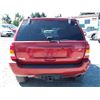 Image 6 : J6 --  2002 JEEP GRAND CHEROKEE OVERLAND 4X4  , Red , 206234  KM's