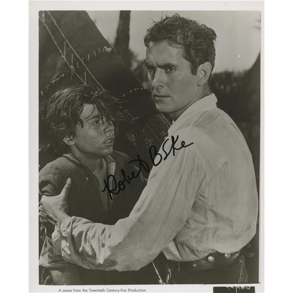 Robert Blake signed The Black Rose movie photo