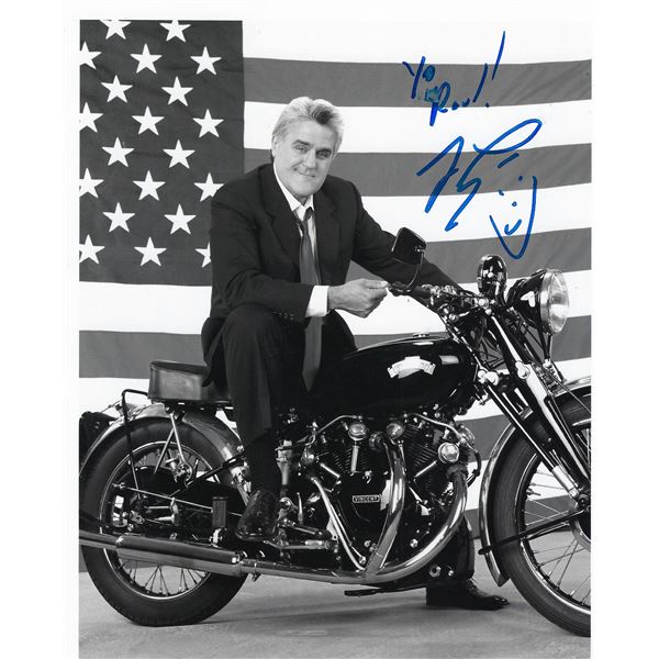 Jay Leno signed photo