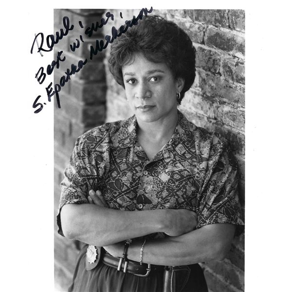 Law and Order S. Epatha Merkerson signed photo