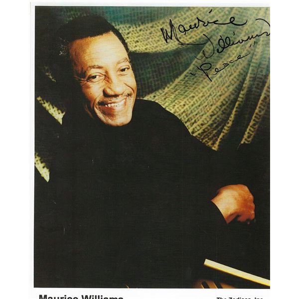 Doo- Wop Maurice Williams signed photo