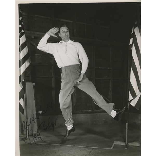 Ray BolgerWizard of Oz signed photo