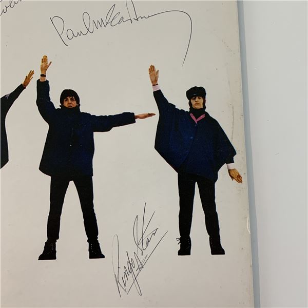 Beatles signed album