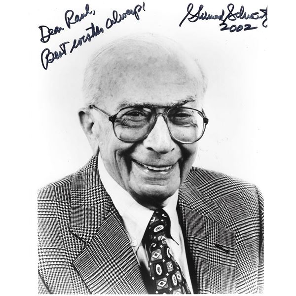 Gilligan's Island creator Sherwood Schwartz signed photo