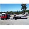 Image 12 : 0NoonE --  2006 INTERNATIONAL 4300 DT466 DUALLY 18' FLATDECK , Red , 515400  KM's	"NO RESERVE"