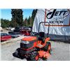 Image 1 : 0NoonA--  2004 KUBOTA BX2230D 4WD RIDE ONE LAWN MOWER, ORANGE, APROX 761 HRS  "NO RESERVE"