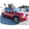 Image 3 : A3 --  2009 JEEP PATRIOT SPORT NORTH EDITION 4X4  , Red , 219014  KM's  "NO RESERVE"