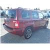 Image 5 : A3 --  2009 JEEP PATRIOT SPORT NORTH EDITION 4X4  , Red , 219014  KM's  "NO RESERVE"