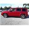 Image 8 : A3 --  2009 JEEP PATRIOT SPORT NORTH EDITION 4X4  , Red , 219014  KM's  "NO RESERVE"