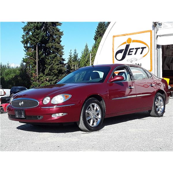 D3 --  2005 BUICK ALLURE CXS , Red , 183898  KM's