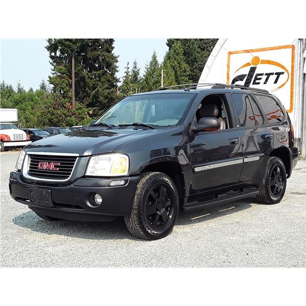 E2 --  2004 GMC ENVOY SLT 4X4 , Grey , 250027  KM's