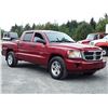 Image 3 : F3 --  2008 DODGE DAKOTA QUAD SLT 4X4 , Red , 213454  KM's