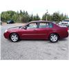 Image 8 : H5 --  2006 CHEVROLET MALIBU LT , Red , 201398  KM's