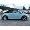 Image 4 : B2 --  2003 VOLKSWAGEN NEW BEETLE GLS CONVERTIBLE , Blue , 173 143 MILES  KM's