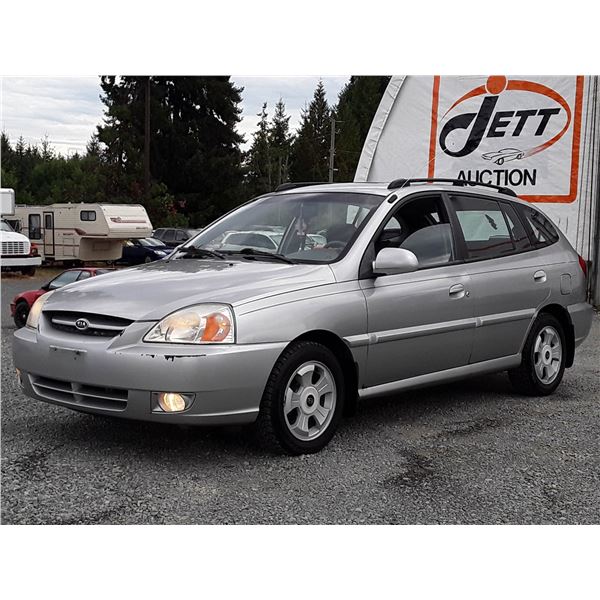 I2 --  2005 KIA RIO CINCO , Grey , 221194  KM's