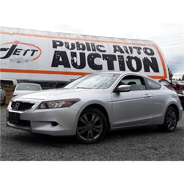 I1 --  2008 HONDA ACCORD EX , Grey , 141277  KM's