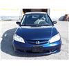 Image 2 : B1 --  2005 HONDA CIVIC DX VP , Blue , 235137  KM's