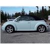 Image 8 : B2 --  2003 VOLKSWAGEN NEW BEETLE GLS CONVERTIBLE , Blue , 173 143 MILES  KM's