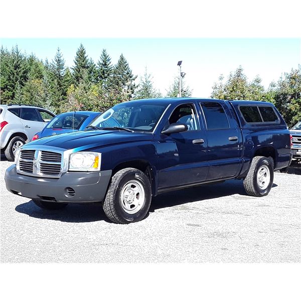 G3 --  2006 DODGE DAKOTA QUAD , Blue , 297058  KM's