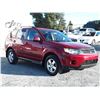 Image 3 : C6C --  2009 MITSUBISHI OUTLANDER SE 4X4  , Red , 206914  KM's