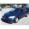 Image 1 : A6 --  2004 HONDA CIVIC DX  , Blue , 264847  KM's