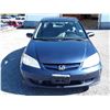 Image 2 : A6 --  2004 HONDA CIVIC DX  , Blue , 264847  KM's