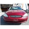 Image 2 : A12A --  2002 FORD TAURUS SE  , Red , 191927  KM's