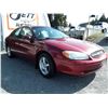 Image 3 : A12A --  2002 FORD TAURUS SE  , Red , 191927  KM's