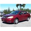 Image 1 : B1 --  2004 TOYOTA COROLLA CE , Red , 279997  KM's