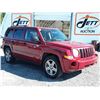 Image 3 : E3 --  2008 JEEP PATRIOT SPORT 4X4 , Red , 232166  KM's