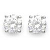 Image 1 : CERTIFIED 2.50ctw DIAMOND STUD EARRINGS 14KT WHITE GOLD