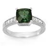 Image 1 : RING 2.25ctw ACA Certified DIAMOND & GREEN TOURMALINE