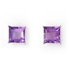 Image 1 : OVERSTOCK 2.0ctw ACA Certified AMETHYST EARRINGS