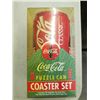 Image 1 : COCA COLA PUZZLE CAN COASTER SET. SIX COASTERS