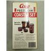 Image 3 : COCA COLA PUZZLE CAN COASTER SET. SIX COASTERS