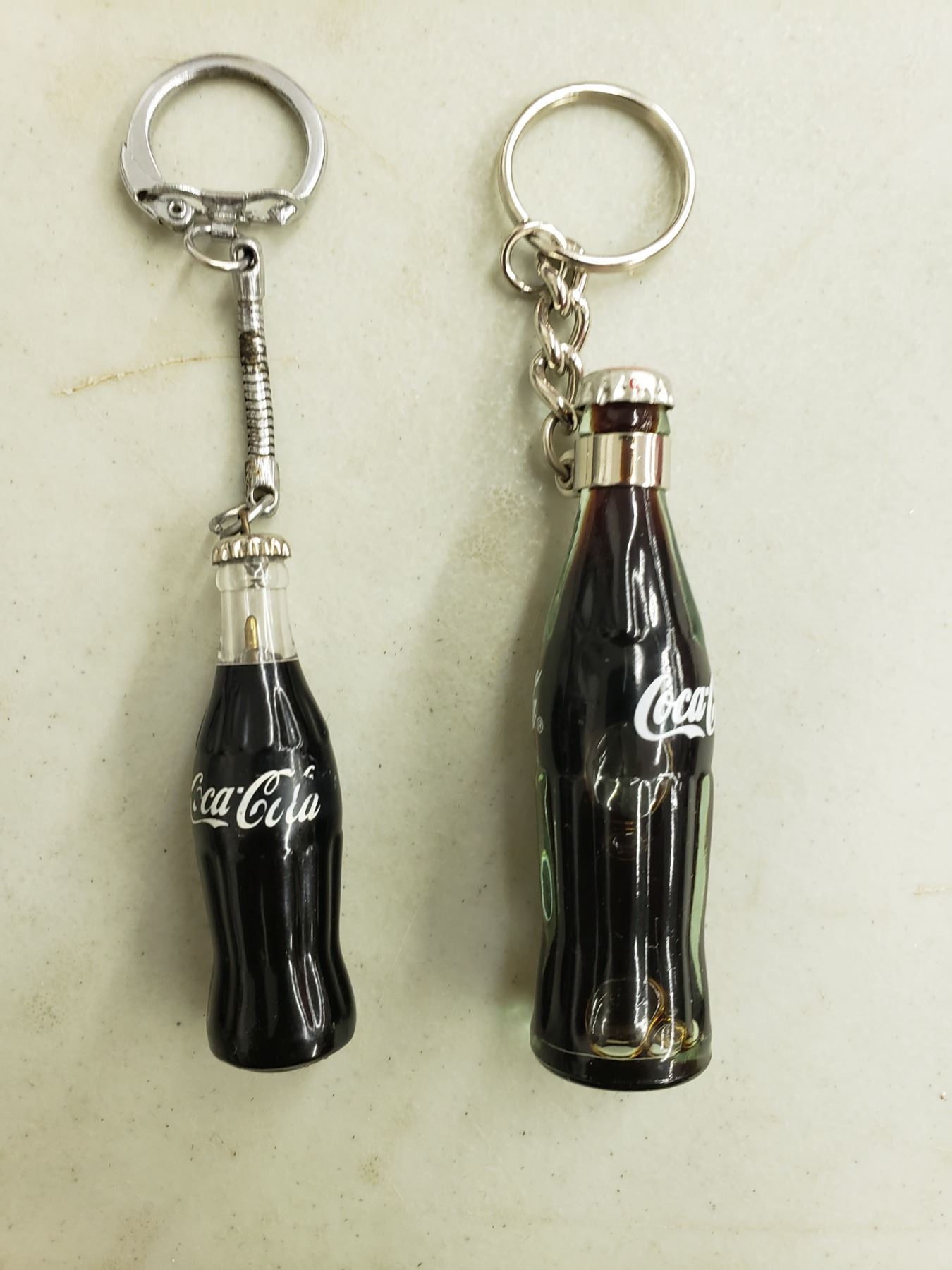 Coke Key TWO COCA COLA KEY CHAINS