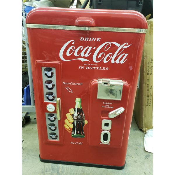 COCA COLA COOLER 35" X 21" X 13 1/2"