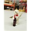 Image 1 : SMALL POLAR BEAR COCA COLA ORNAMENT