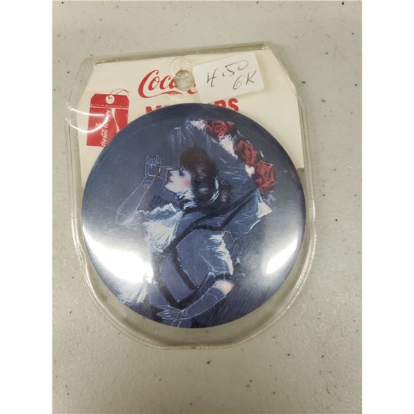 COCA COLA HAND HELD MIRROR