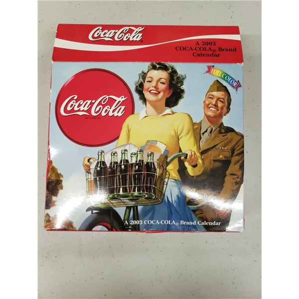 2003 COCA COLA CALENDAR FULL COLOUR