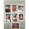 Image 1 : SEVEN COCA COLA CARDS FROM VARIOUS YEARS