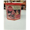 Image 2 : OCTOGNAL COCA COLA TIN