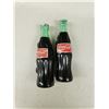 Image 1 : TWO SMALL PLASTIC COCA COLA BOTTLES