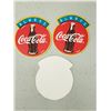 Image 1 : THREE SMALL "ALWAYS COCA COLA" PAPERS