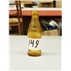 Image 1 : SMALL YELLOWED GLASS COCA COLA BOTTLE