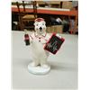 Image 1 : CERAMIC COCA COLA POLAR BEAR DOCTOR DÉCOR